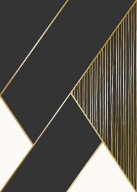 Soyut geometrik kompozisyon