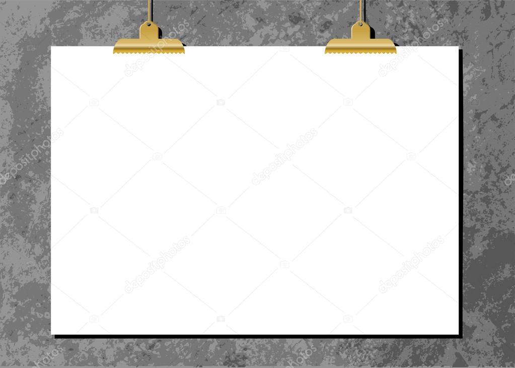 Download Horizontal Poster Mockup Vector Image By C Ivaleks Vector Stock 96932290