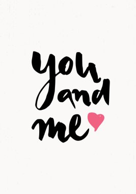 Sevgililer günü kartı.