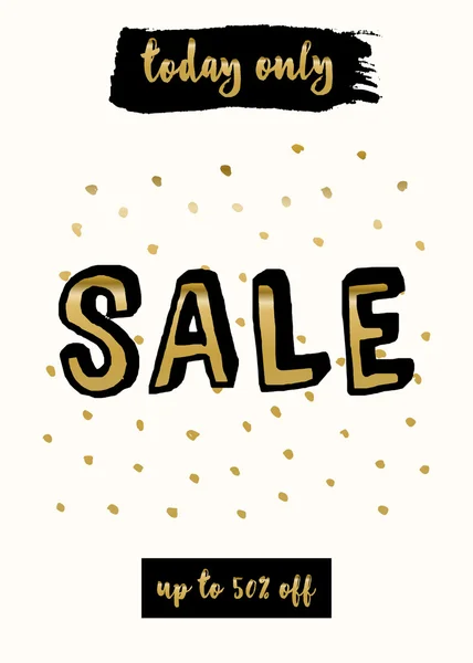 Sale Announcement Design — 스톡 벡터