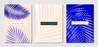 Tropical Foliage Cards Set