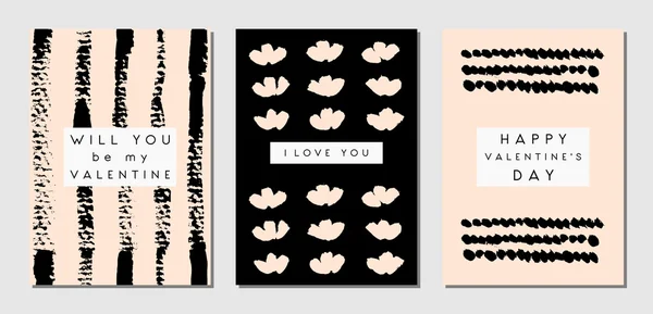 Valentine's Day Designs Set — Stockvector