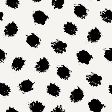 Soyut fırça darbeleri deseni