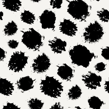 Soyut fırça darbeleri deseni