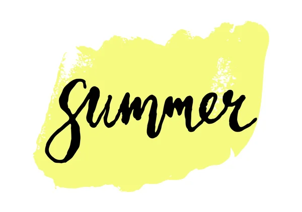 Diseño de cartel de verano — Archivo Imágenes Vectoriales