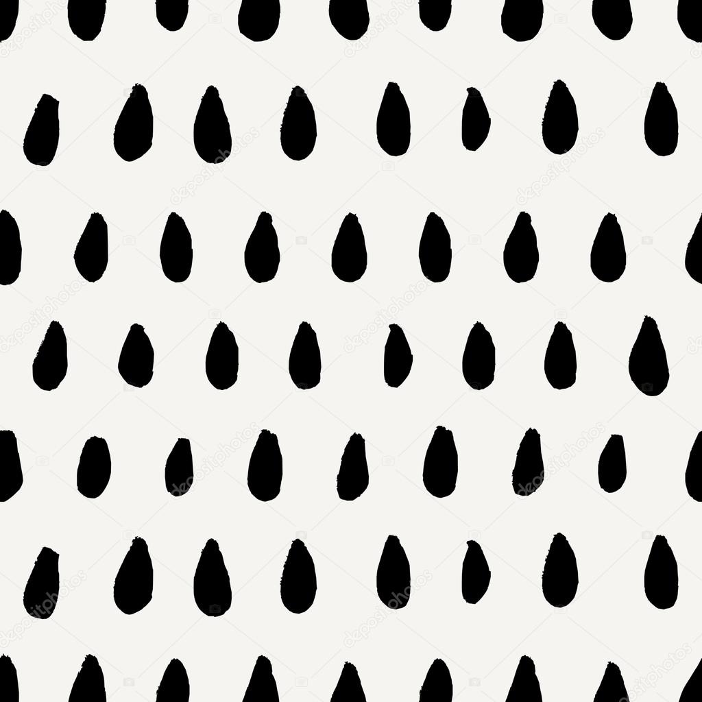 Raindrops Seamless Pattern