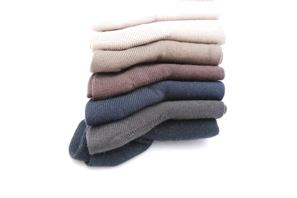 Seven pair of socks — Stock Photo, Image