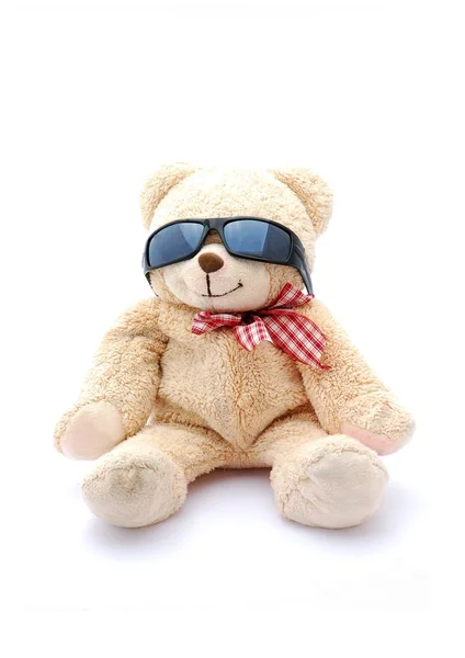 A happy smiling teddy bear for kids — Stock Photo, Image