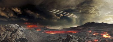 BENNUS JOURNEY - Eski Dünya şablonu, Nasa tarafından desteklenen bu görüntünün elementleri