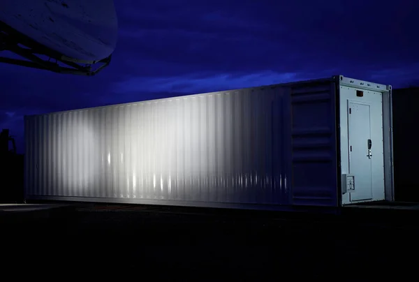 Servidor Containerizado Centro Pesquisa Ames Nasa Modelo Fundo Elementos Desta — Fotografia de Stock
