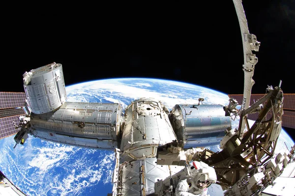 Astronautas Nasa Espacio Elementos Esta Imagen Proporcionados Por Nasa — Foto de Stock