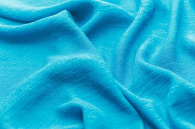 Parlak mavi dikişsiz tekstil arkaplanı kapat