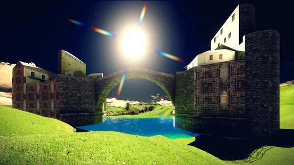Замок мавров — стоковое фото
