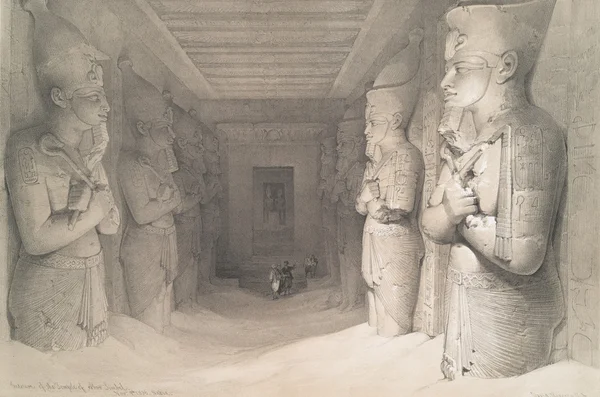 Αίγυπτος Αμπού Σιμπέλ — Φωτογραφία Αρχείου