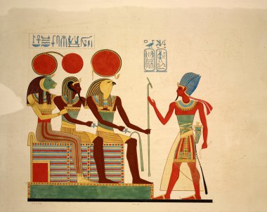 Ebu Simbel Tapınağı - Mısır hiyeroglif Resim Sergisi