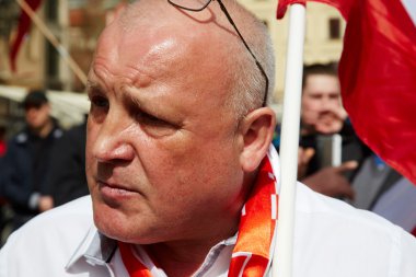 Wroclaw bölgesindeki protesto demokrasi savunma destekçileri Komitesi