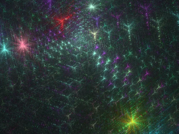 Spiraal Star magnetische Draaikolken. 3D illustratie — Stockfoto