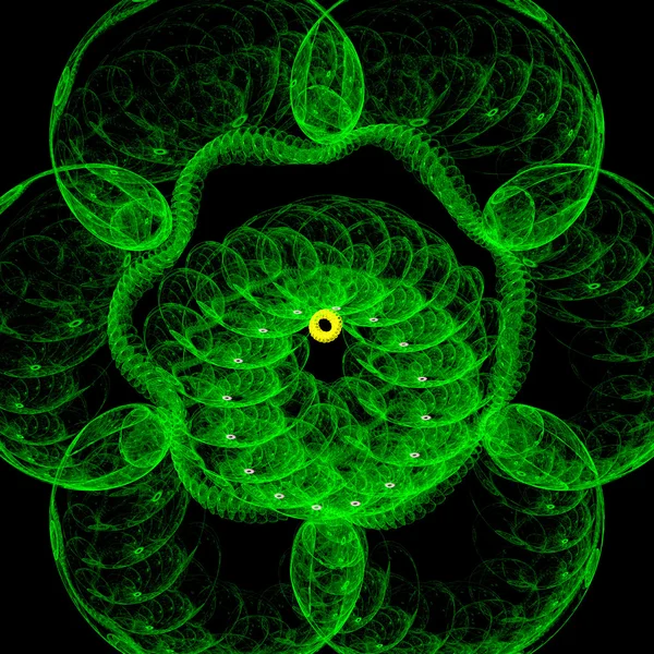 Eristetty anemoni riutalla — kuvapankkivalokuva