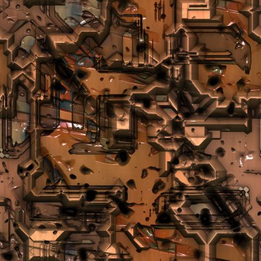 Dikişsiz bilimkurgu arka plan