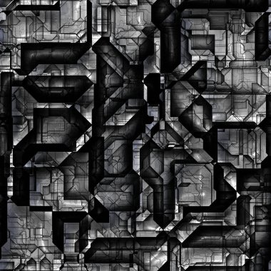 Dikişsiz bilimkurgu arka plan