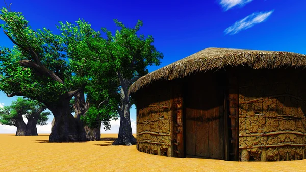 African village — Stock Photo, Image