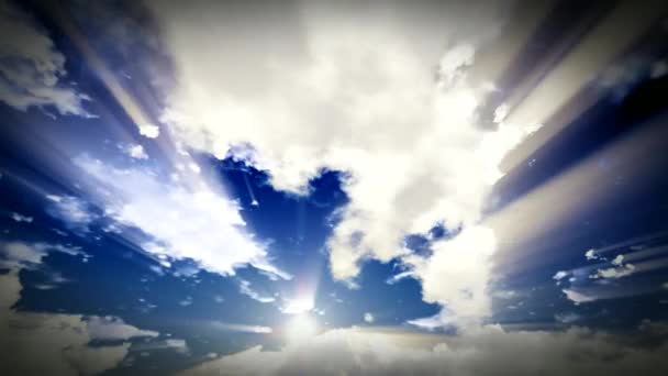 Impresionante Skyscape timelapse Vídeo HD — Vídeo de stock