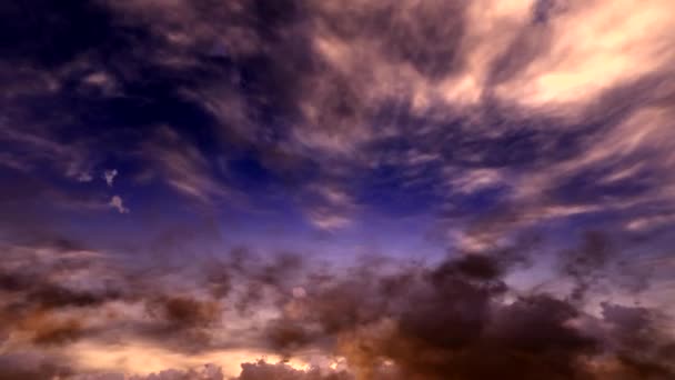 Impresionante Skyscape timelapse Vídeo HD — Vídeos de Stock