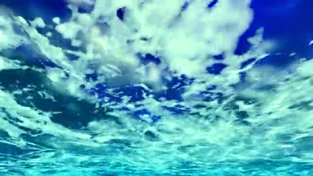 Surface de l'eau - ondulée et ondulée 