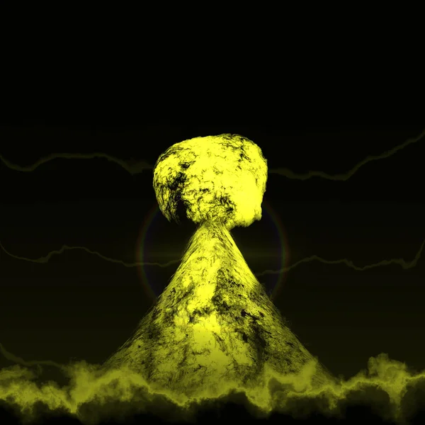 Nuclear mushroom — Zdjęcie stockowe