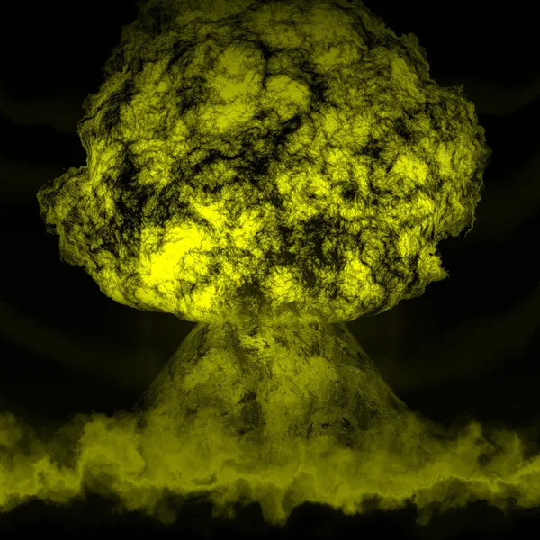Nükleer mantarnucleaire paddestoel — Stok fotoğraf