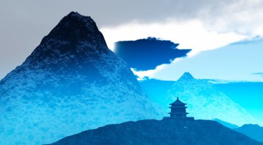 Tibet Budist tapınağı
