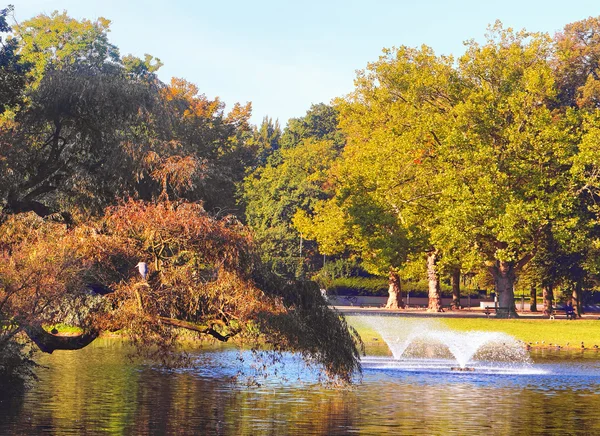 Fountains in park — Stock Photo, Image