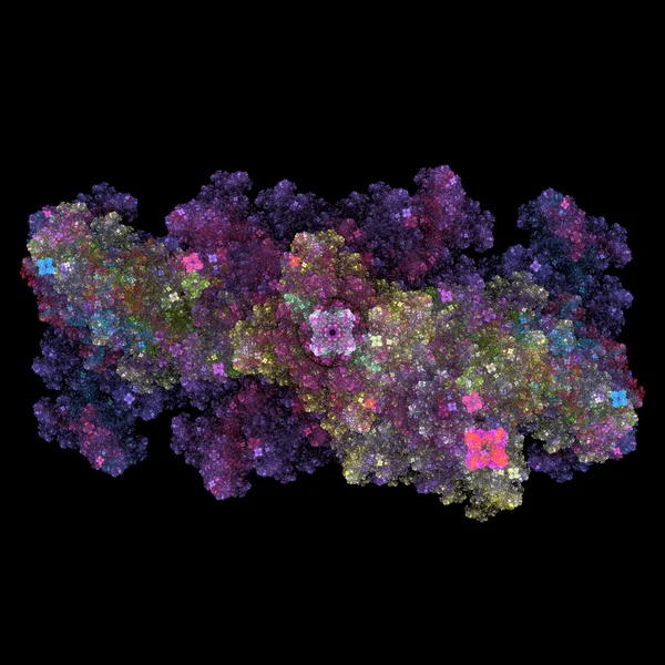 Crecimiento simétrico de bacterias — Foto de Stock