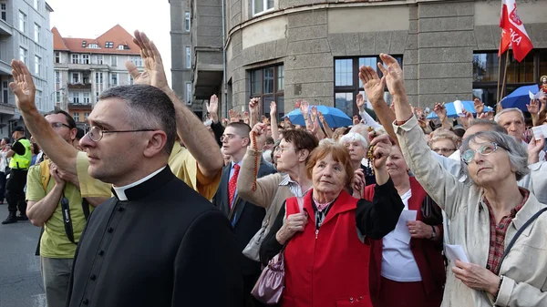 Carholics w Wrocław, Polska — Zdjęcie stockowe