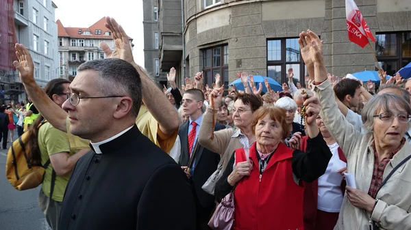 Carholics 在弗罗茨瓦夫，波兰 — 图库照片
