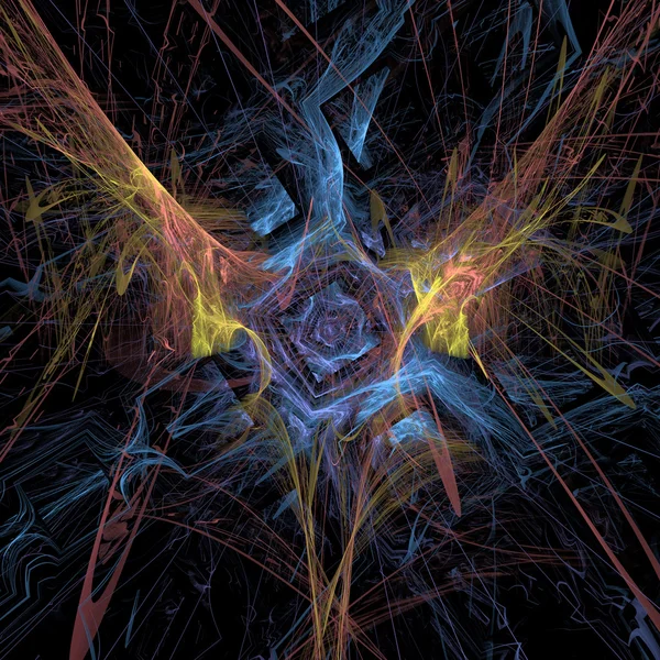 Energia fractal — Fotografia de Stock