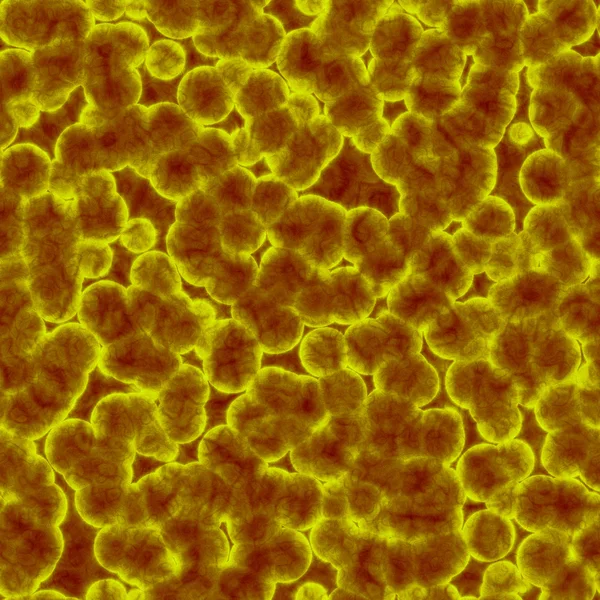 Batteri al microscopio — Foto Stock