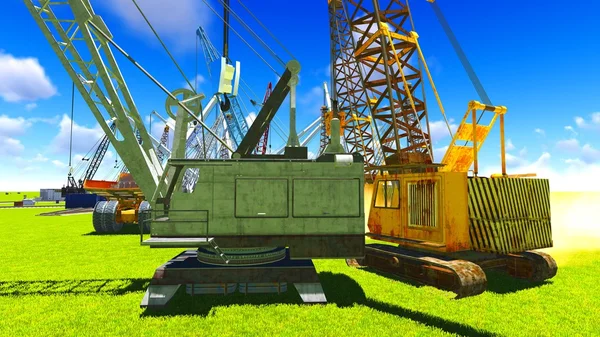 Construction site — Stock Photo, Image