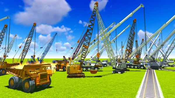 Construction site — Stock Photo, Image