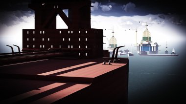 petrol kulesi platformu