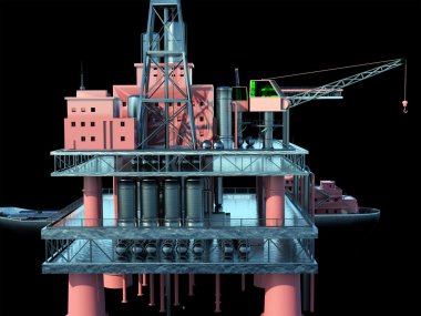 petrol kulesi platformu