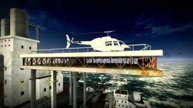 petrol kulesi platformu