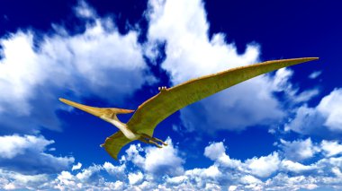 Pterodactyl uçan