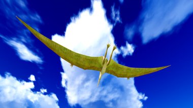 Pterodactyl uçan