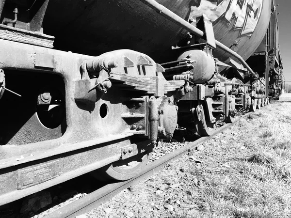 历史性的蒸汽引擎 — 图库照片