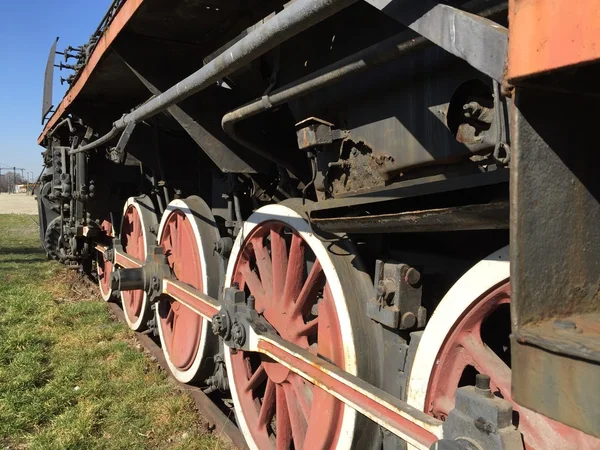 Historické parní stroj — Stock fotografie