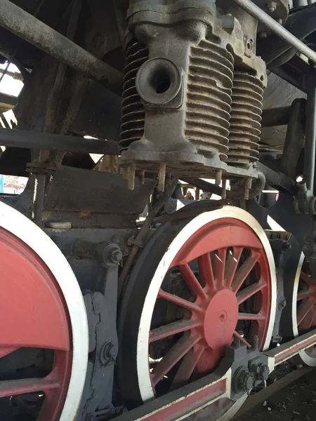 歴史的な蒸気エンジン — ストック写真