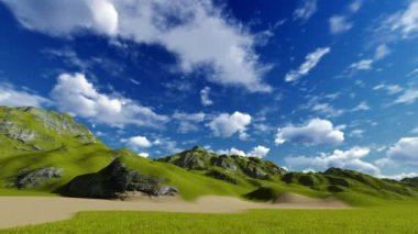 Cennet ile mavi gökyüzü