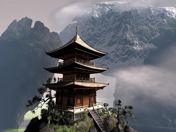 Buddhistischer Tempel — Stockfoto