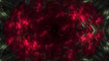 simetrik çiçek - fractal sanat tasarım